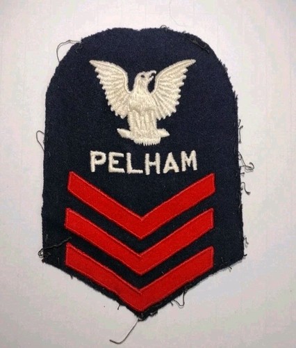 Original WWI RARE PELHAM Bay Naval Training Center USN Rate Patch - Picture 19 of 19