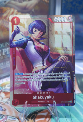 Shakuyaku One Piece TCG OP12-006 Premium Best Selection Vol. 5 English Alt Promo
