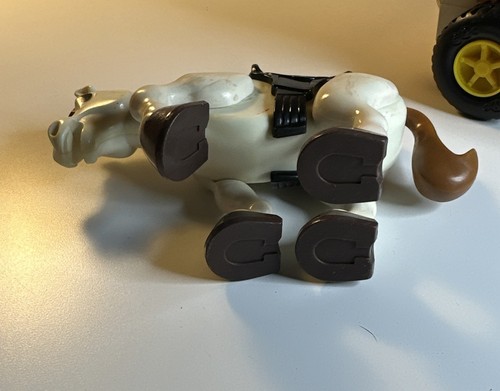 Vintage 1979 Fisher Price Husky Helper #330 Rodeo Rig Truck And Horse - Picture 6 of 13