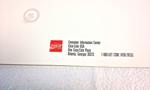 1998 Coca Cola Coke Mailing Envelope, Cookbook Page Inserts & International Book - Picture 3 of 12
