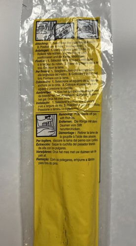 3M PB12 Hand-Masker 12 in. Silver Steel Paper Cutoff Blade - Picture 2 of 3
