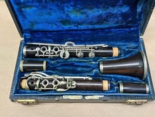Early Frank De Polis Paris Wood Clarinet Albert Keys For Repair