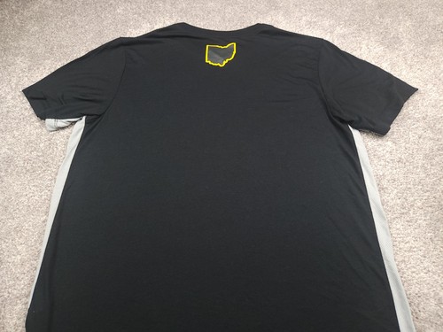 Cleveland Cavaliers Nike Dri Fit T Shirt Mens Large Black Center Logo Basketball - Picture 11 of 17
