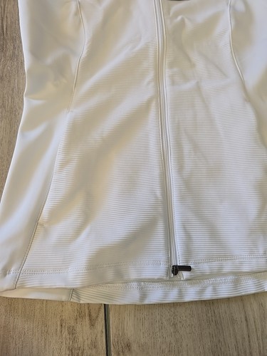 Greg Norman Womens Full Zip Golf Sleeveless Jacket Size XS White NEW - Picture 3 of 6