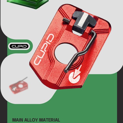 Magnetic Arrow Rest Recurve Bow Aluminum Self-adhesive Archery Shooting Hunting - Picture 10 of 10