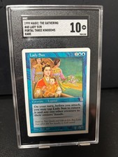 Portal Three Kingdoms Lady Sun rare SGC 10 Magic MTG P3K #45