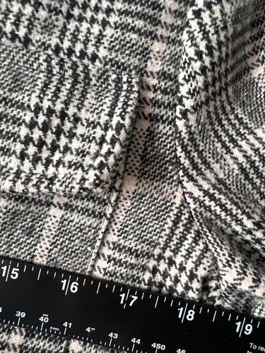 Stooch Women’s Medium Plaid Cropped Jacket Y2K Retro Preppy Style NWT - Picture 6 of 10