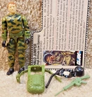 Complete Really Nice Vintage 1984 GI Joe Rip Cord Halo Jumper v1 With Filecard