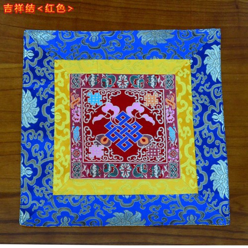40CM Exquisitely Tibetan Style Buddha Statue Cushion Buddhist Accessories - Picture 9 of 20