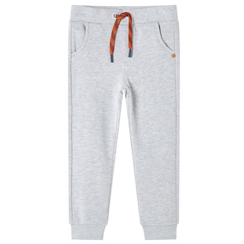 Kinderjoggingbroek 104 gemêleerd grijs kinderkleding jongenskleding vidaXL - Afbeelding 9 van 34