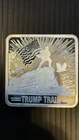 Trump 1 Oz .999 Fine Silver Square 2024 Trump Train Silver Bar BU Coin MAGA 47
