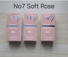 Boots No7 Match Made Custom Blend Foundation Drops Soft Rose - Discontinued x 3 