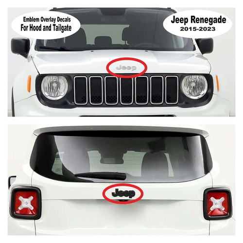 Jeep Emblem Overlay Decals - Christmas Trees - Picture 8 of 10