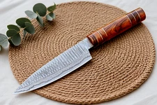 CUSTOM HAND MADE KITCHEN CHEF KNIFE  HAND FORGED DAMASCUS STEEL  2864