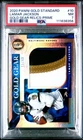 2020 PANINI GOLD STANDARD GOLD GEAR RELICS PRIME #10 LAMAR JACKSON PSA 7