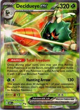 Decidueye ex 015/197 - SV03: Obsidian Flames Holo