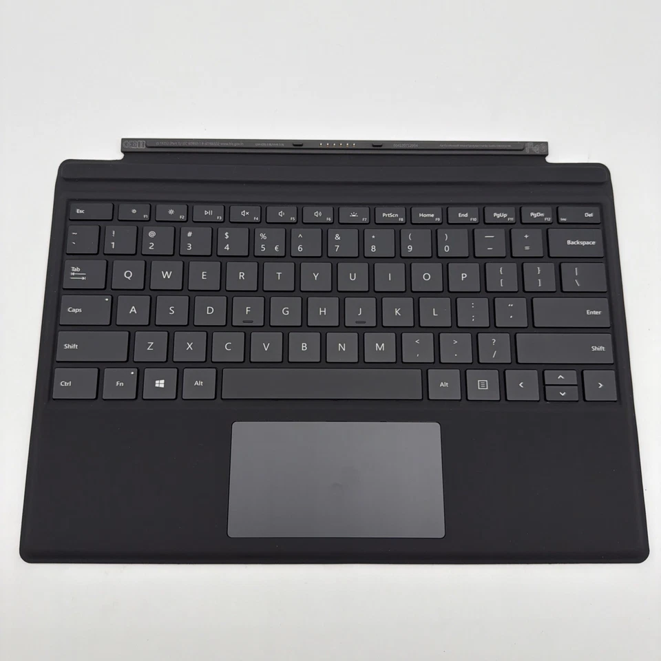 GENUINE MICROSOFT SURFACE PRO /4/5/6/7 KEYBOARD COVER 1725 FMN-00013 BLACK - Image 2 of 4