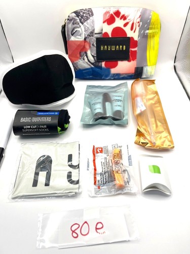 Hayward Zipper Toiletry Makeup Travel Bag Pouch 7x6 80e - Imagen 7 de 7