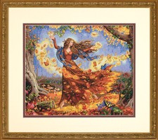 Dimensions Gold Collection Cross Stitch Kit - Fall Fairy