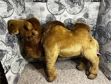 Camel Plush 15” Long 13” High FAO Swartz 2 Hump