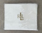 New Lauren Ralph Lauren Vintage Suite Stripe Standard Pillow Sham Cream $142