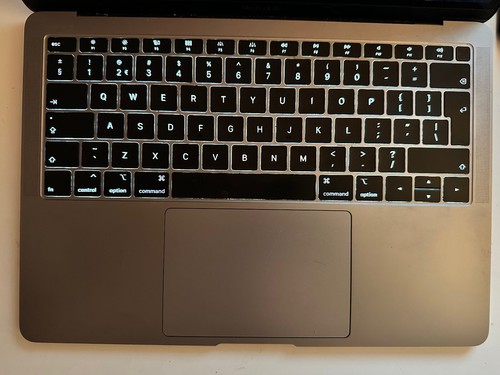 macbook air 13" 2019 intel i5-8210Y 128GB 8GB space-gray - Afbeelding 2 van 4