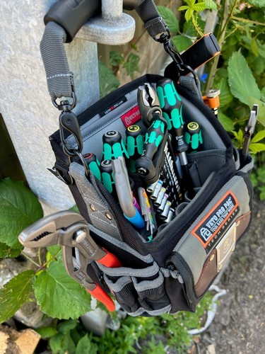 Wera & Knipex Plumbers Starter Tool Kit Set In Veto Pro Pac TP6B Tool Pouch - Picture 3 of 8