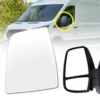 Left Driver Side Glass Mirror Stick For 2015-2022 Ford Transit 150 250 350 350HD