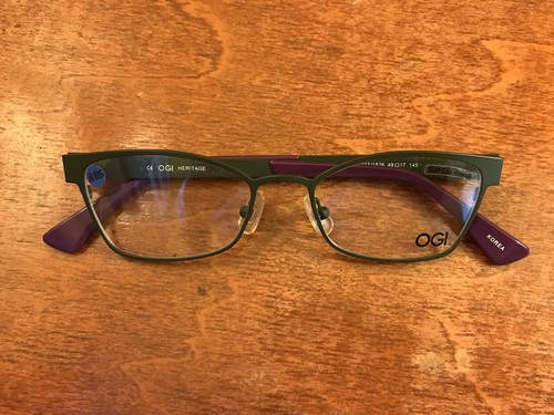 Marco de gafas OGI Heritage 2243/1526 venta al por menor $285 NUEVO Corea - Imagen 12 de 13
