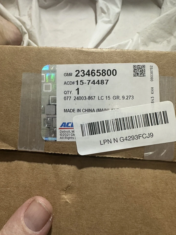 ACDelco GM Original Equipment HVAC Control Panel 15-74487 23465800 Gf2 - Image 3 of 4