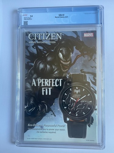 SILK #2- CGC 9.8 - INHYUK LEE COVER! - Picture 4 of 4