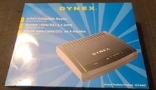 Dynex DX-E401 Cable / DSL Router * 4-port * Ethernet Network - VPN - NEW SEALED