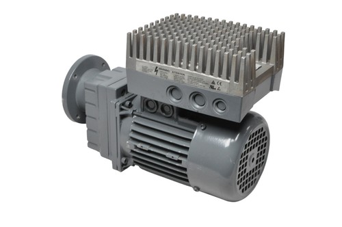 LENZE gearmotor 0,37kW, 156rpm GST04-1E, MDEMA1M071-32 + inverter E82MV371-2B001 - Picture 6 of 8