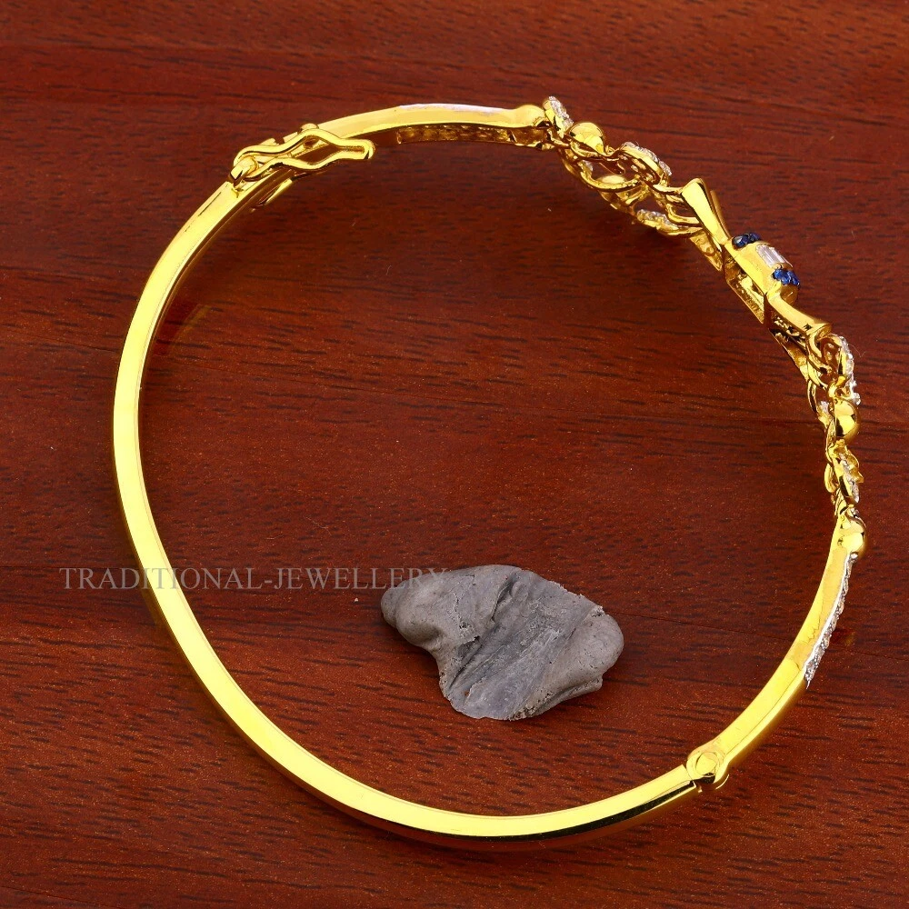 Single gold shop bangle price