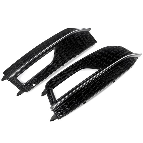 Cubierta de rejilla antiniebla parachoques delantero derecho para Audi S4 A4 S Line B8.5 2013-2015 - Imagen 8 de 14