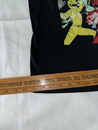 Power Rangers It's Morphin Time Graphic Black T-Shirt Size Medium - Picture 3 of 10
