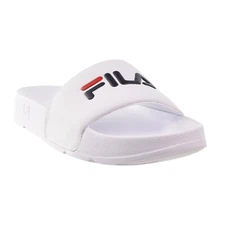 Fila Drifter Men's Slide Sandals White-Navy-Red 1VS10000-125