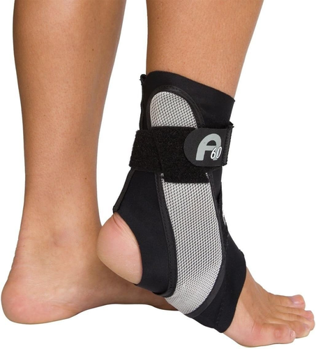 A60 Ankle Support Brace, Left Foot, Black, Small (Shoe Size: Men'S 4-7 / Women'S - Picture 7 of 12