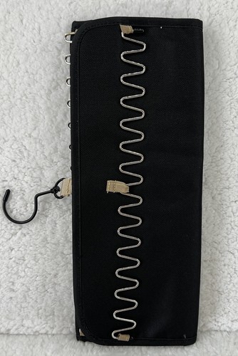 Hanging Jewelry Organizer with Metal Hooks Double-Sided Jewelry Holder, Necklace - Picture 4 of 11