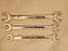 Lot of 3 Craftsman -V- flare nut wrenches 3/8-7/16-1/2-9/16-5/8-11/16