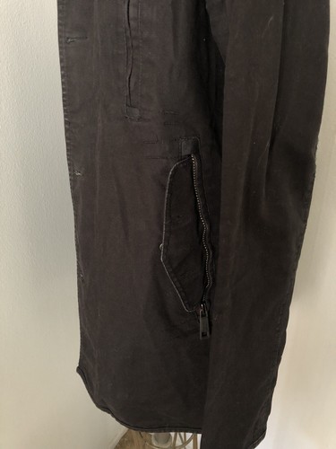 Superdry Double Black Label Jermyn Street Trench Coat 2009 Small 100% Cotton - Picture 6 of 12