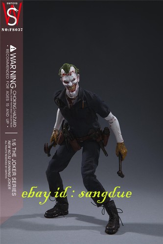 SWTOYS FS037 1/6 The Joker Series 52 Skinning Joker Action Figure Model In Stock - Picture 3 of 9