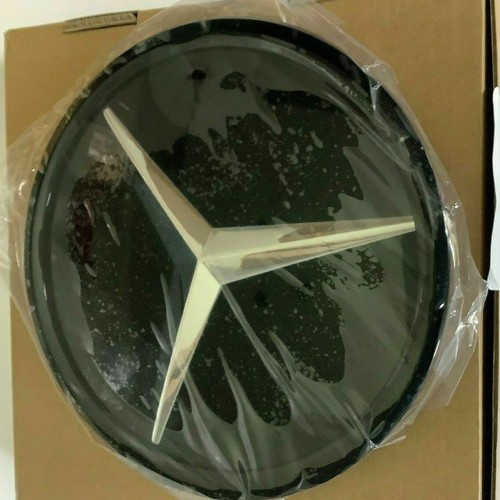 Mercedes-Benz Negro Parrilla Estrella Emblema Acabado Espejo 3D W205 W212 W207 W164 W176 - Imagen 18 de 23