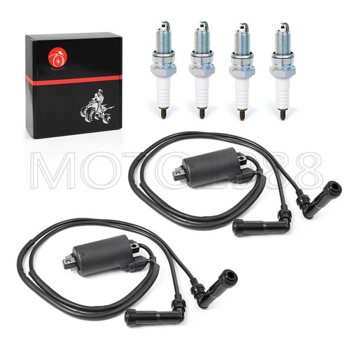 Ignition Coil & Spark Plug W/ Cap Kit For HONDA Nighthawk 650 CB650SC 1982-1985 - Picture 10 of 21