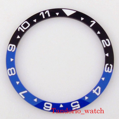 For Skx007 SKX009 Colorful 38mm Ceramc Bezel Insert Ring Watch Face Replace Part - Picture 19 of 27