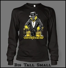 Godfather The Drip Big Tall Small Tee Shirt To Match Sneakers Pro Club Shaka T