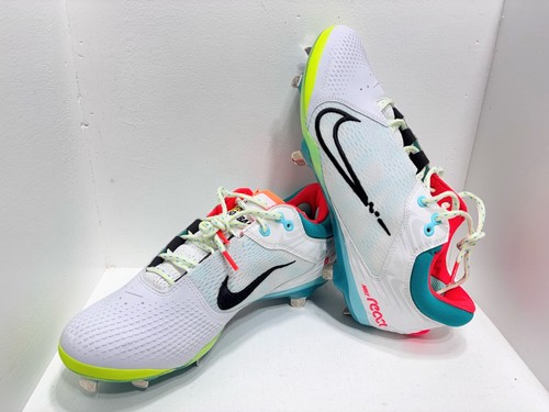 SCARPA NIKE DONNA REACT & RENE HYPERDIAMOND 4 ELITE SOFTBALL TACCHETTI TAGLIA:10 - Foto 11 di 23
