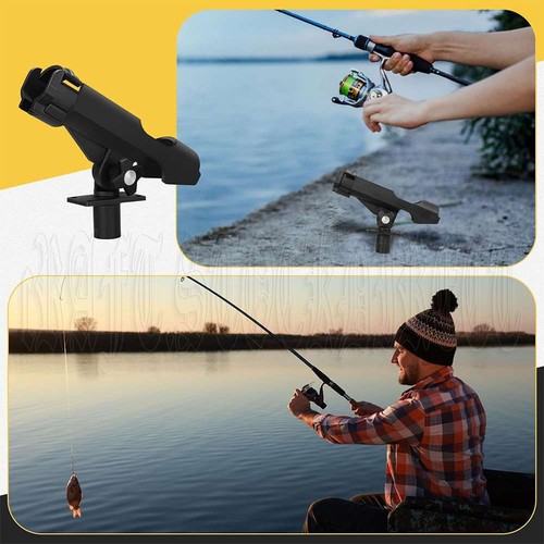 4Pcs Fishing Rod Holder Rorateable Professional Boat Rod Holder for Fishing Tool - Picture 12 of 12