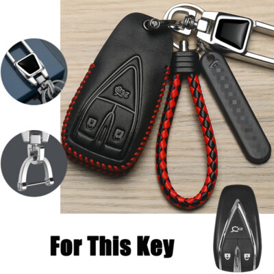 Leather Car Key Fob Case Cover Bag For Changan CS35 PLUS CS55 PLUS CS75 PLUS 