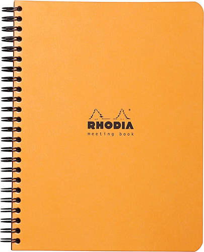 19341C - Spiral Notebook (Full Bound) Meeting Book - A5+ - Pre-Printed Date/Note - Picture 6 of 12